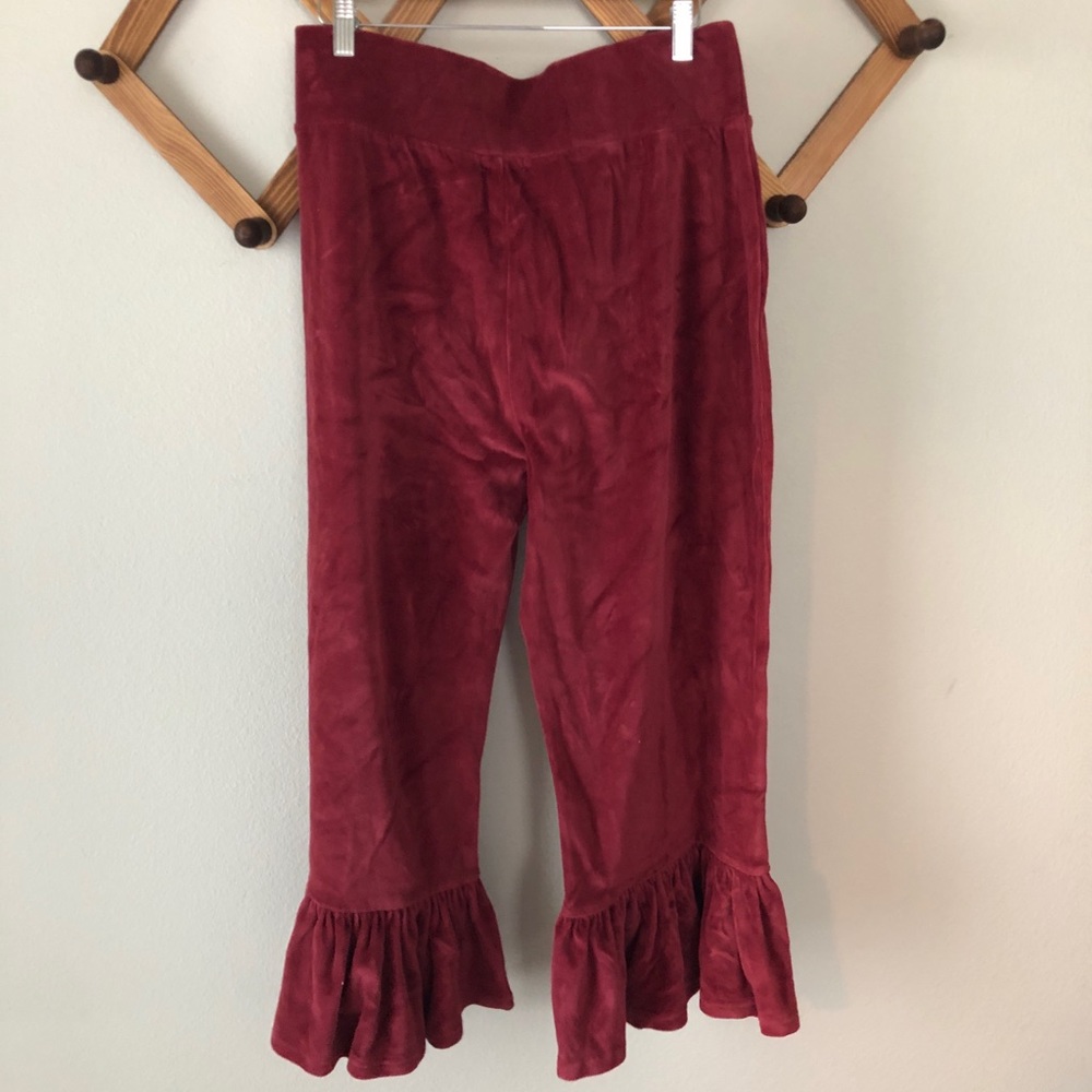 Matilda Jane Maroon Ruffles L